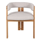 Silla de roble tapizada Edmundo