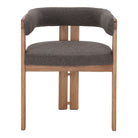 Silla de roble tapizada Edmundo