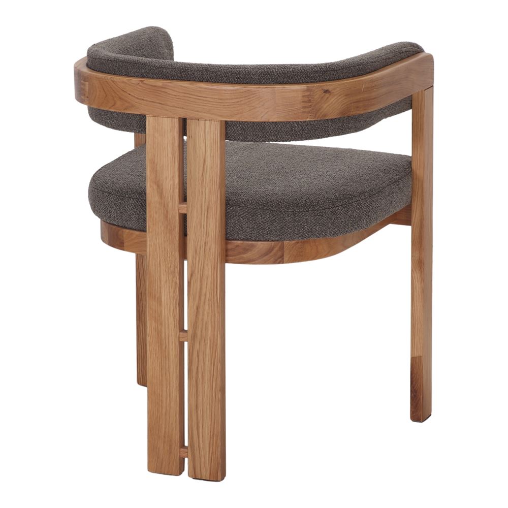 Silla de roble tapizada Edmundo