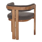 Silla de roble tapizada Edmundo