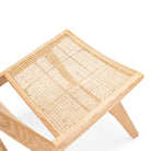 Silla de roble y ratán Marbella
