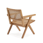 Silla de roble y ratán Massafra