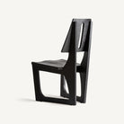 Silla de teca negra Vrsar