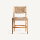 Silla de teca y cáñamo Lopud