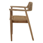 Silla de teca y cuerda Elba