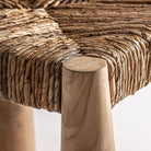Silla de teca y enea Benigembla