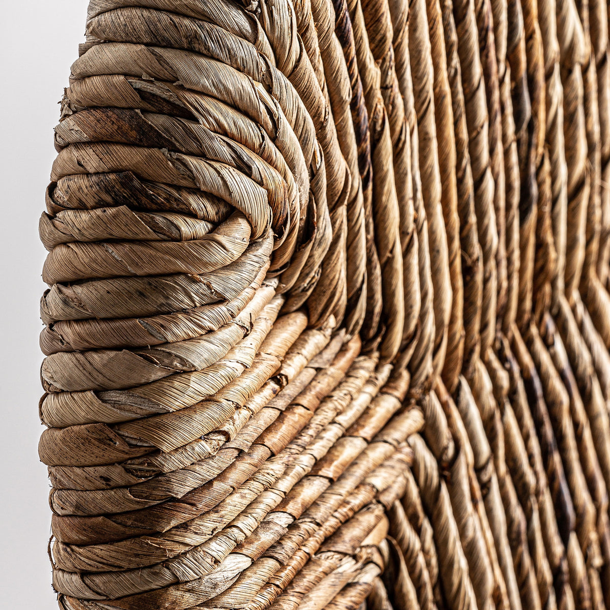 Silla de teca y enea Benigembla
