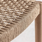 Silla de teca y fibra natural Montanejos
