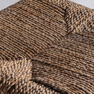 Silla de teca y fibra natural Xaló