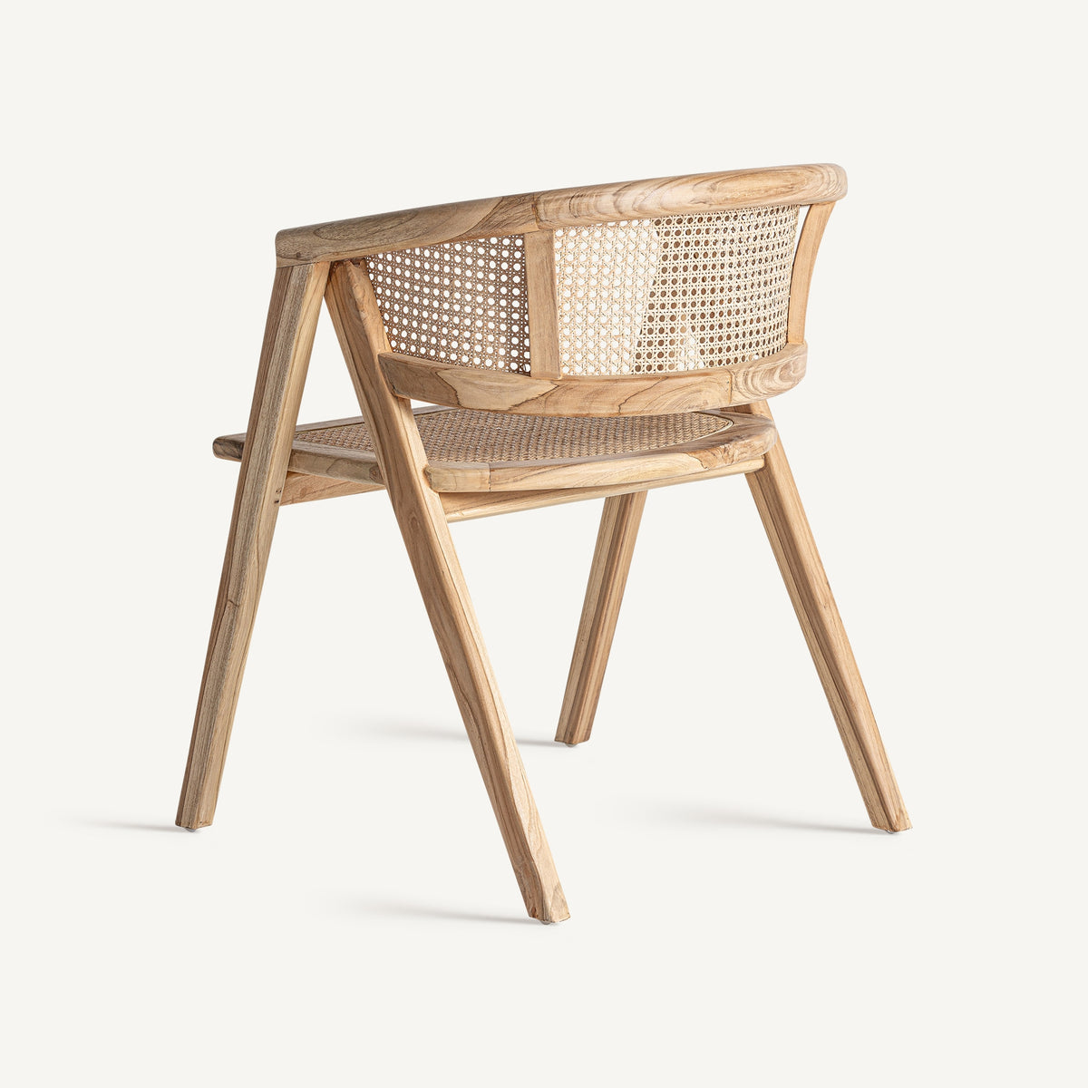 Silla de teca y raíz de teca Vistabella