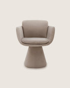 Silla giratoria Niza Velia Beige