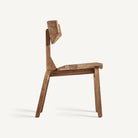 Silla plegable de teca reciclada Orebić
