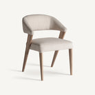 Silla tapizada beige Cala Salada