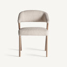 Silla tapizada beige Cala Salada