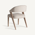 Silla tapizada beige Cala Salada