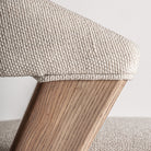 Silla tapizada beige Cala Salada