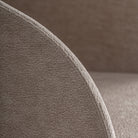 Silla tapizada beige de fresno Massanella