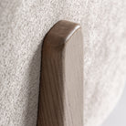 Silla tapizada beige de fresno Massanella