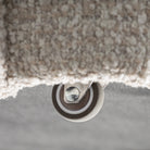 Silla tapizada crema Alpuente
