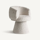 Silla tapizada de fresno beige Primošten