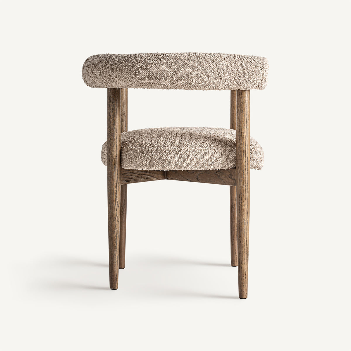 Silla tapizada de fresno Jérica