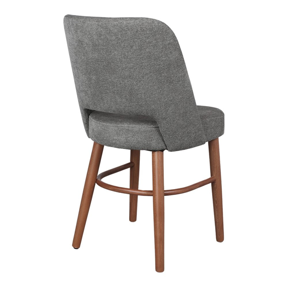 Silla tapizada de haya Levi