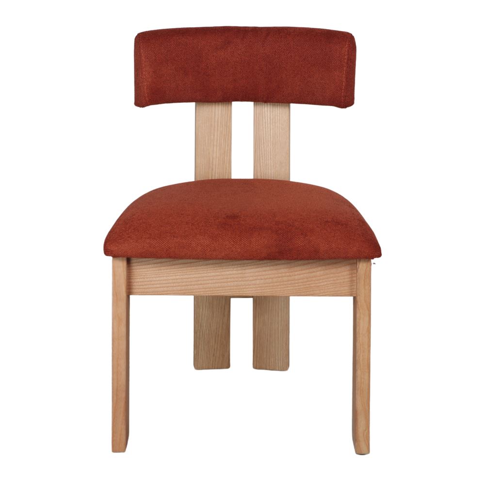 Silla tapizada de madera Ernesto