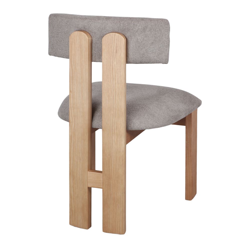 Silla tapizada de madera Ernesto