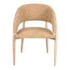 Silla tapizada de madera torneada Louise