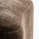 Silla tapizada de pino marrón Sikinos