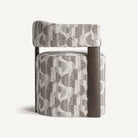 Silla tapizada estampada Parcent