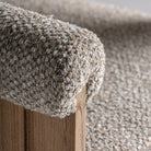 Silla tapizada gris y roble Espalmador