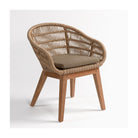 Silla de teca y cuerda Villaluenga