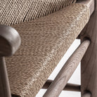 Sillón de caucho y cuerda Es Cavallet