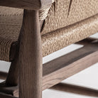 Sillón de caucho y cuerda Es Cavallet