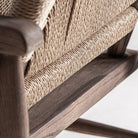 Sillón de caucho y cuerda Es Cavallet