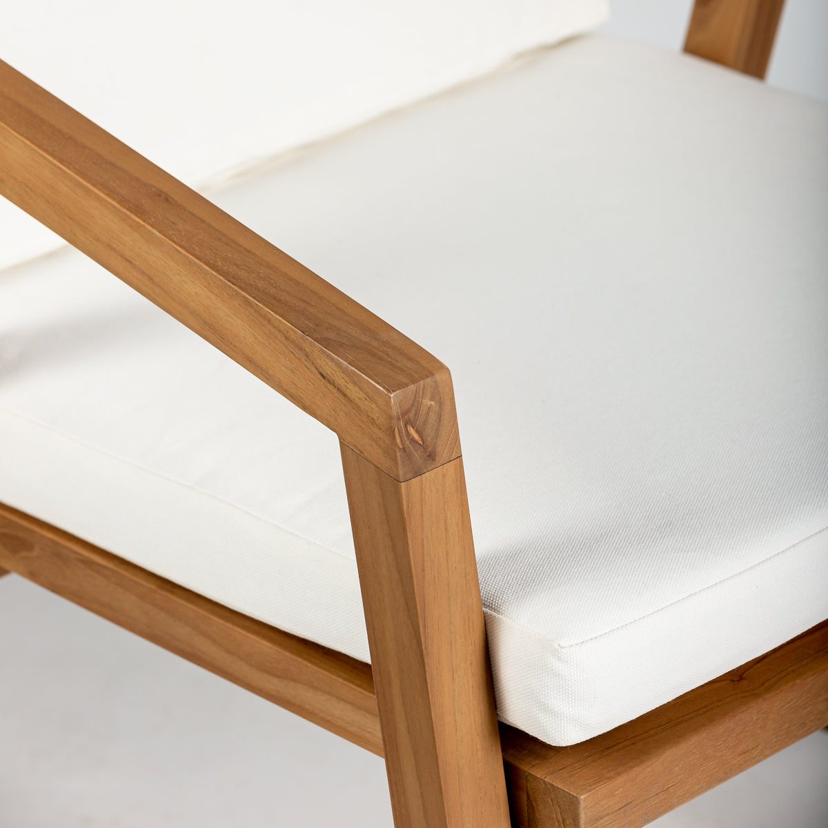 Sillón de exterior de teca Orestiada