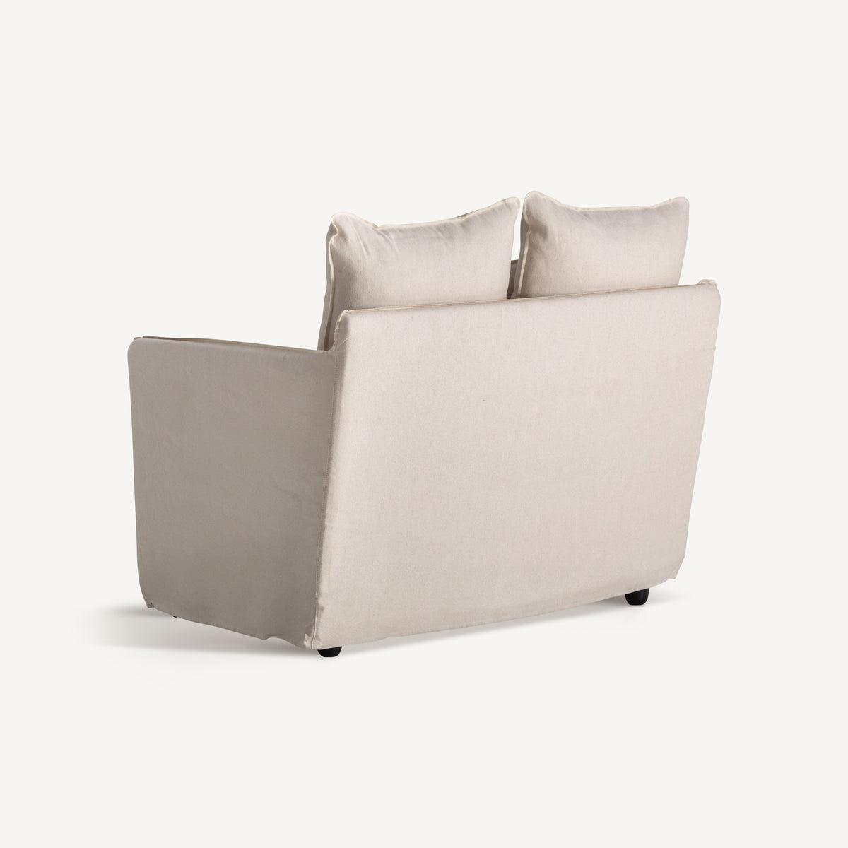 Sillón de lino beige Es Arenals