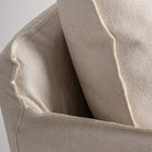 Sillón de lino beige Es Arenals