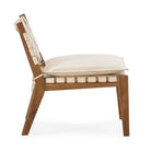 Sillón de madera de teca Edessa