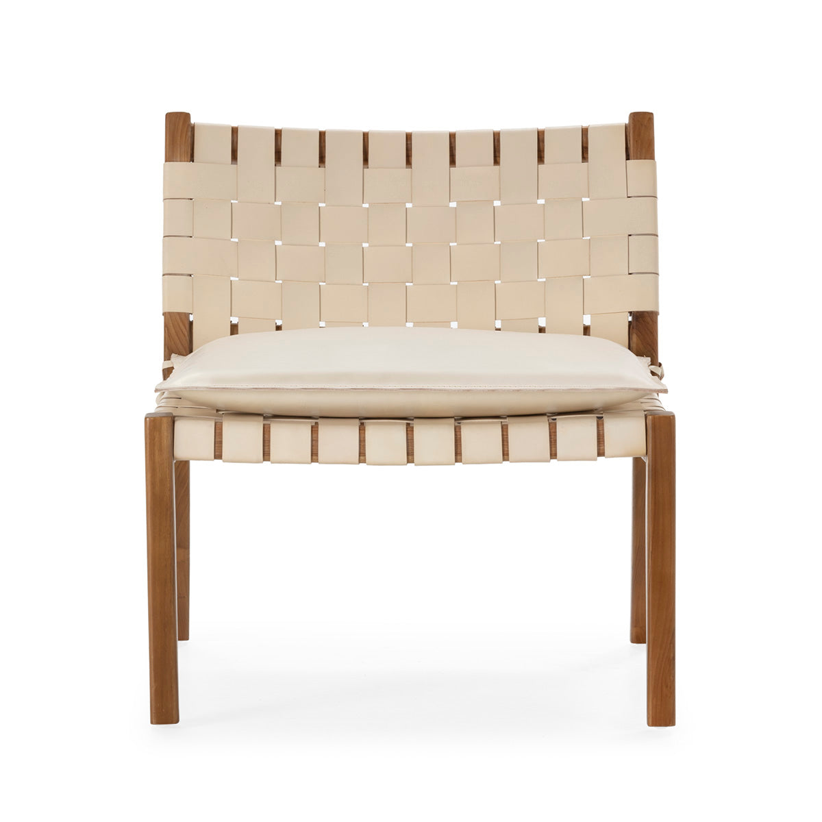 Sillón de madera de teca Edessa