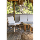 Sillón de madera de teca Rodos