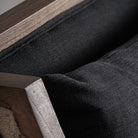 Sillón de madera mindi Es Trucadors