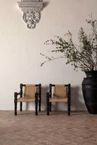 Sillón de madera recuperada y cuerda Cala Saona