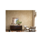 Sillón clásico revisado de madera oscura y crudo Biescas