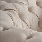 Sillón de madera tropical y tapizado beige Sant Jordi