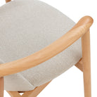 Sillón de madera y tela Daimiel