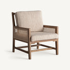 Sillón de mango y mimbre Sa Trinxa