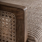 Sillón de mango y mimbre Sa Trinxa
