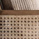 Sillón de mango y mimbre Sa Trinxa